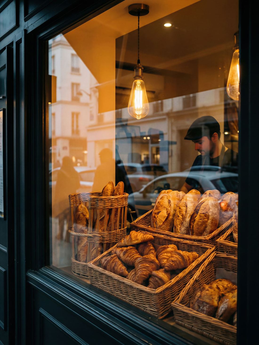 Vitrine de boulangerie